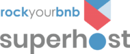 Logo rockyourbnb superhost
